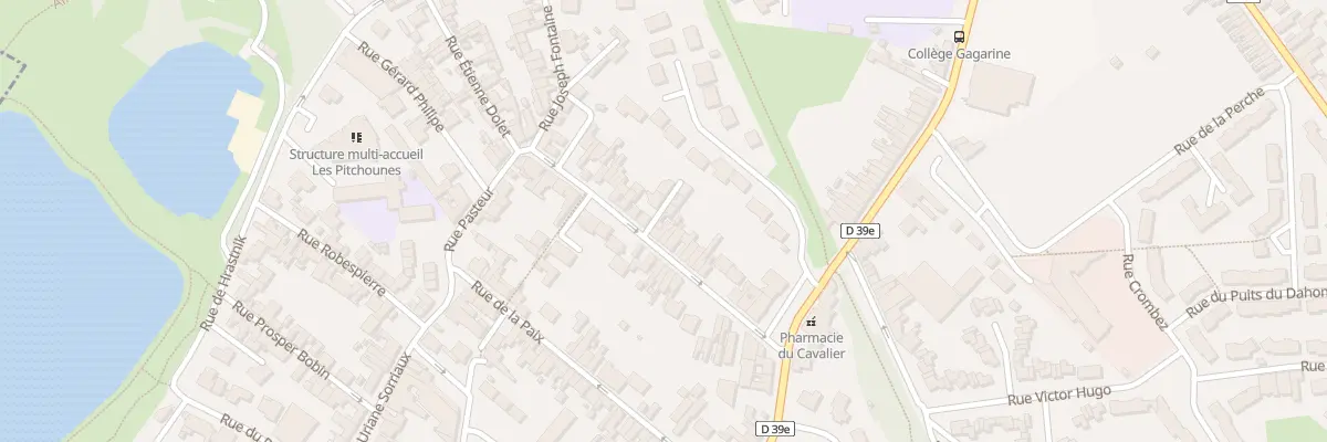 Plan du 2 Rue Neuve à Montigny-en-Gohelle