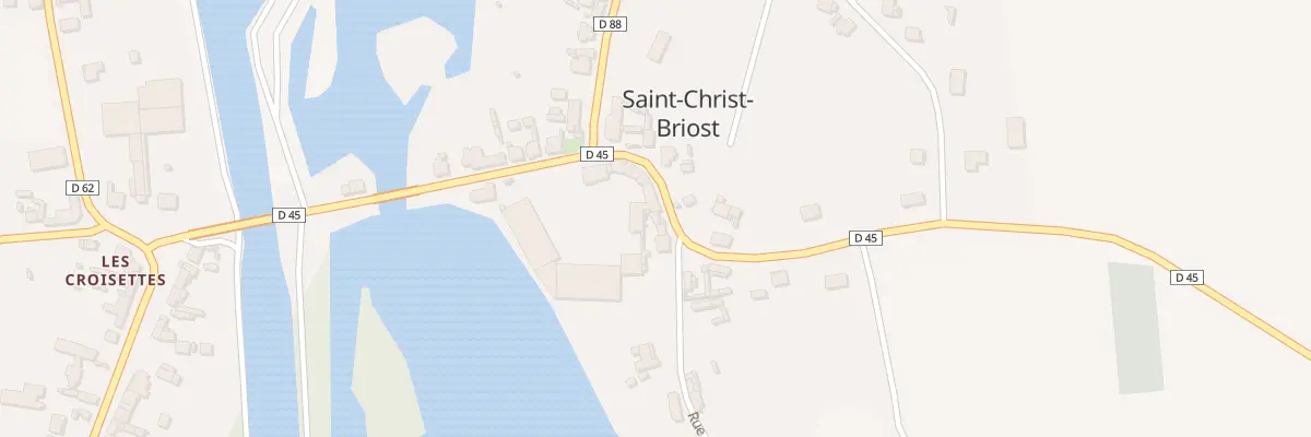 Plan du 6 Rue des Etangs à Saint-Christ-Briost