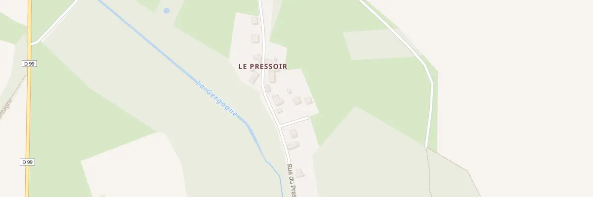 Plan du 18 Rue du Pressoir à Bouillancy