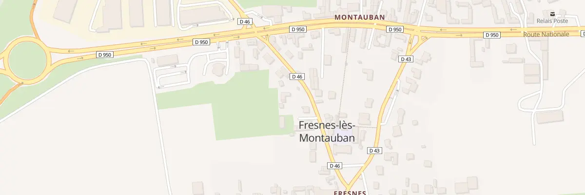 Plan du 12 Rue de l’Eglise à Fresnes-lès-Montauban