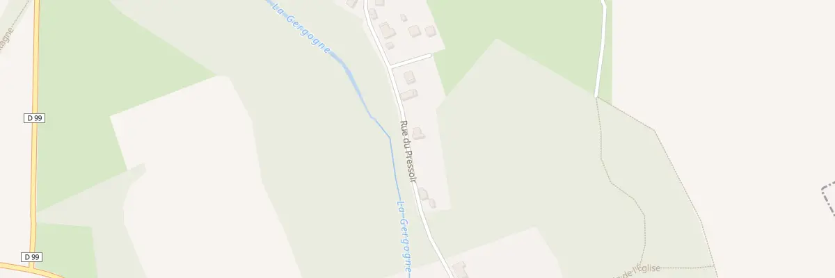Plan du 10B Rue du Pressoir à Bouillancy