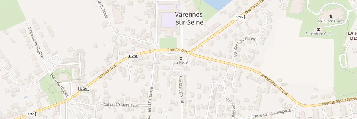 Plan du 7 Rue Grande à Varennes-sur-Seine