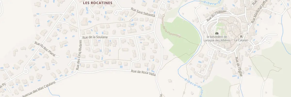 Plan du 5 Rue des Caranques à Laroque-des-Albères