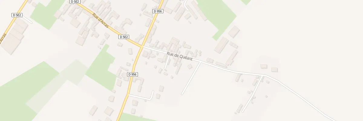 Plan du 9 Rue de Quéant à Bullecourt