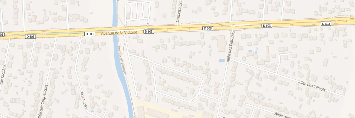 Plan du 15B Rue Pierre Mendès France à Meaux