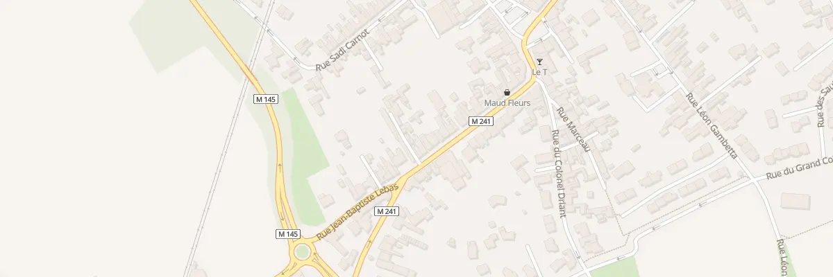 Plan du 40 Rue du Maréchal Foch à Wavrin