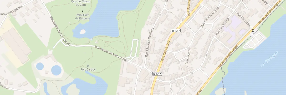 Plan du 66 Rue Maurice Devillers à Péronne
