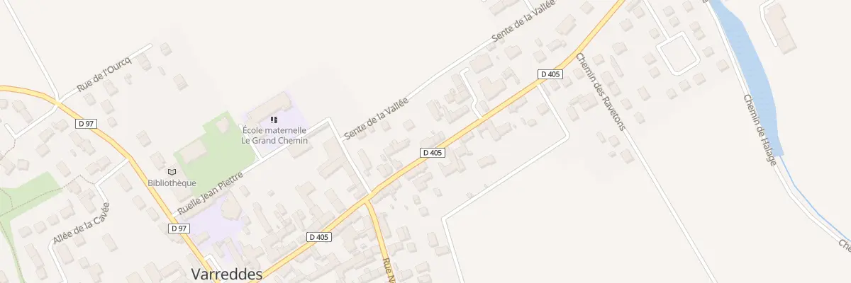 Plan du 91 Rue Victor Clairet à Varreddes