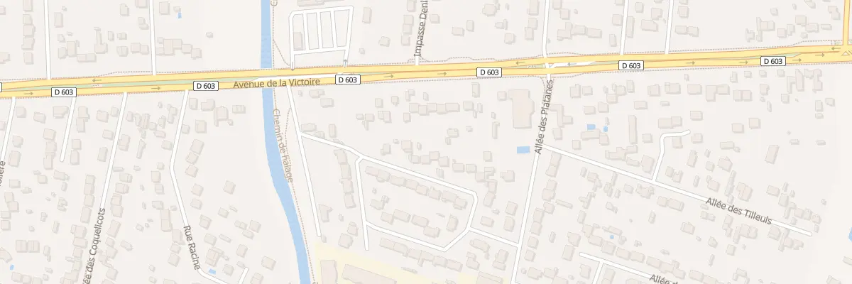 Plan du 15 Rue Pierre Mendès France à Meaux