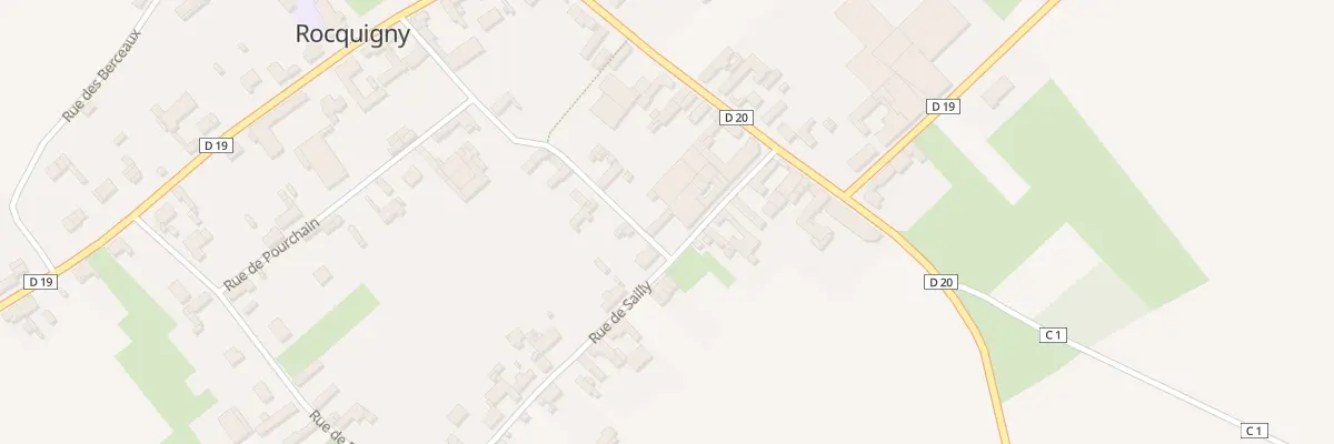 Plan du 3 Rue de Sailly à Rocquigny