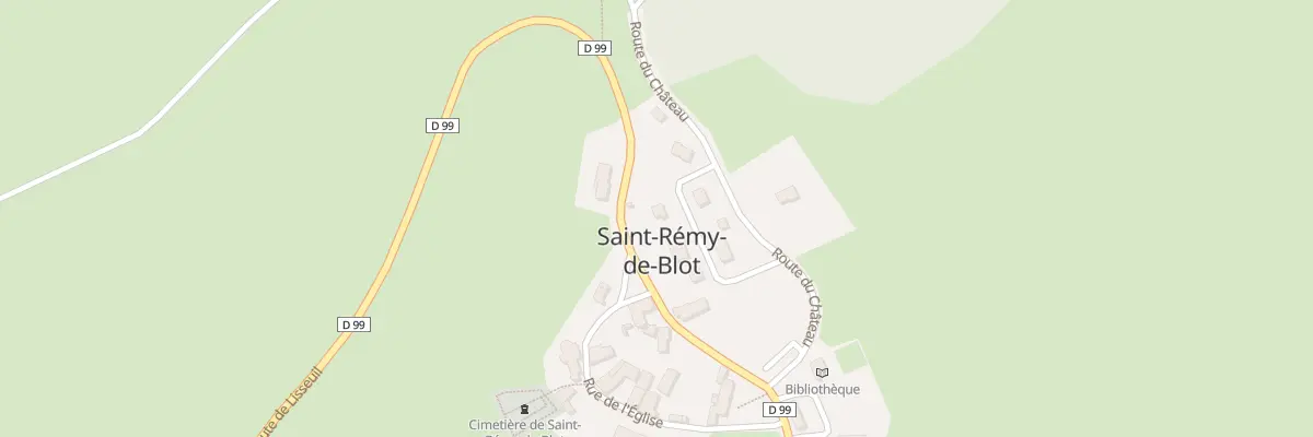 Plan du 5215 Le Bourg à Saint-Rémy-de-Blot