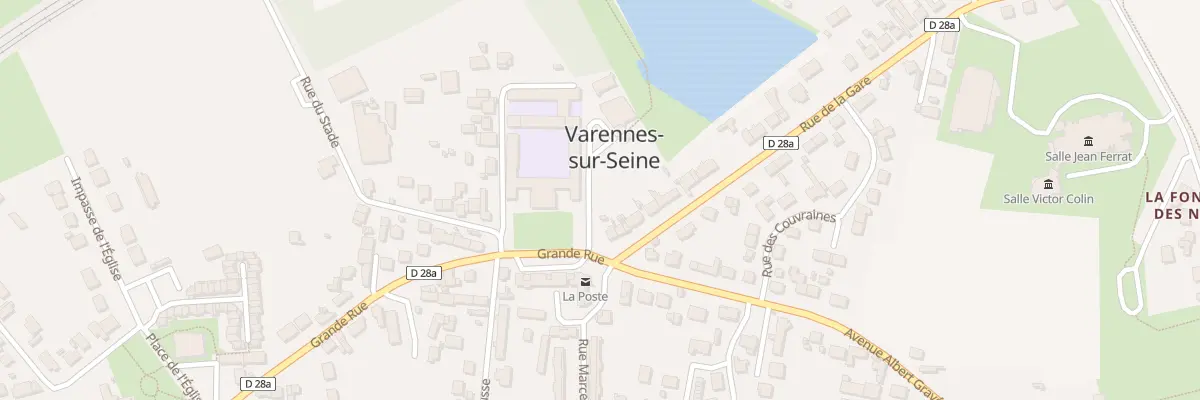 Plan du 66 Rue de la Gare à Varennes-sur-Seine
