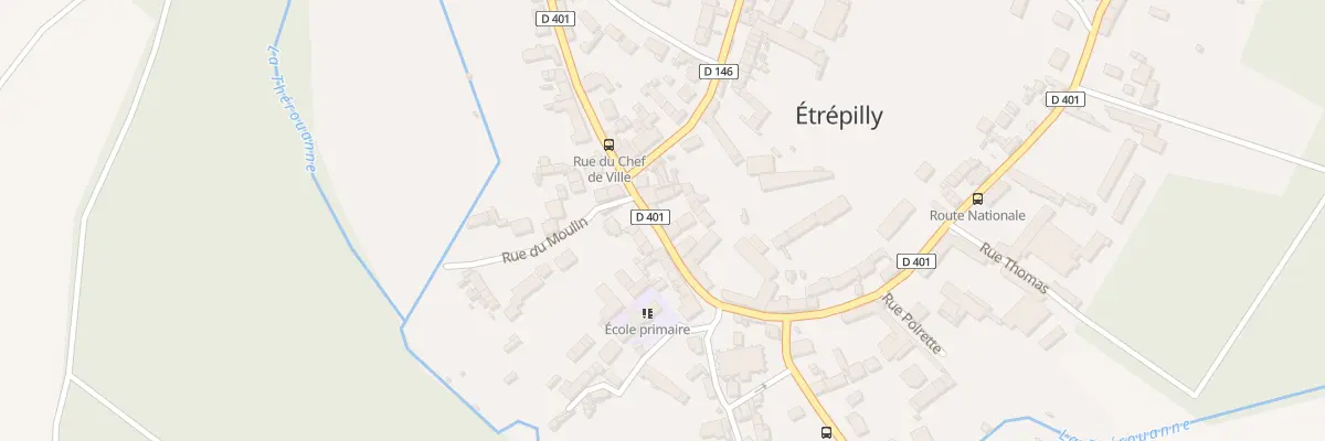 Plan du 7 Rue Chef de Ville à Étrépilly