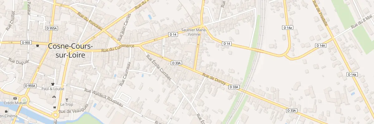 Plan du 27 Rue de Donzy à Cosne-Cours-sur-Loire