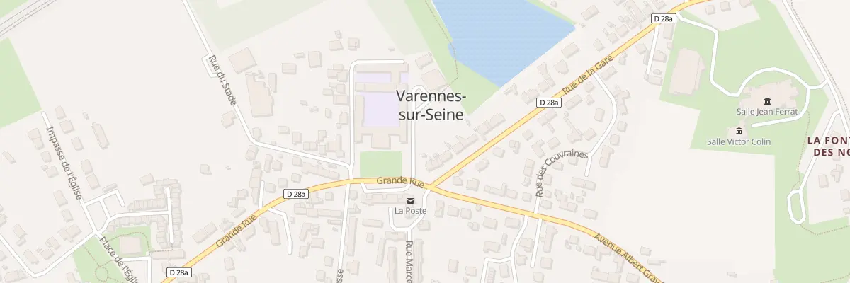 Plan du 64 Rue de la Gare à Varennes-sur-Seine