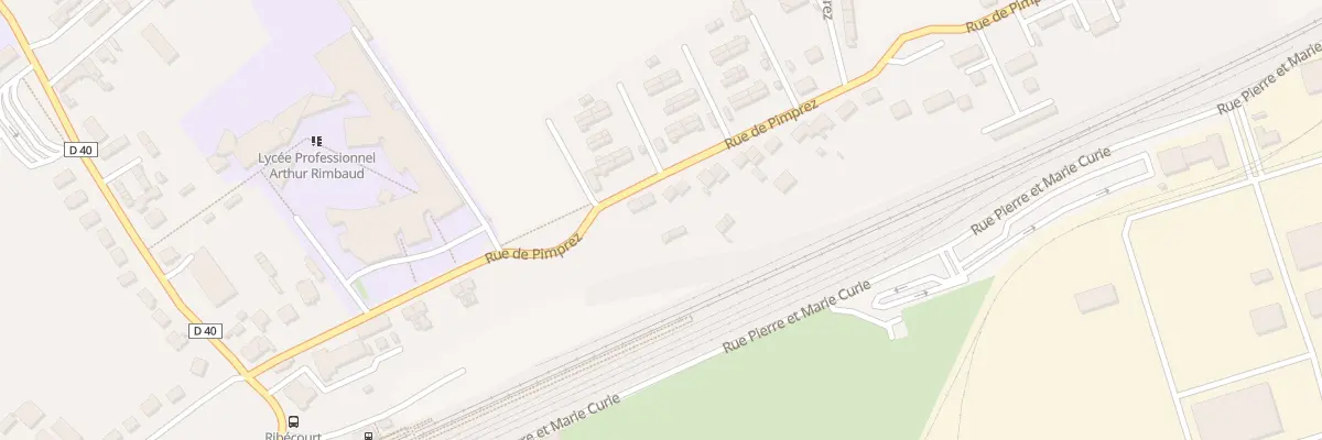 Plan du 306 Rue de Pimprez à Ribécourt-Dreslincourt