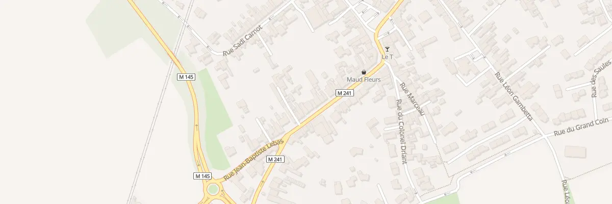 Plan du 36 Rue du Maréchal Foch à Wavrin