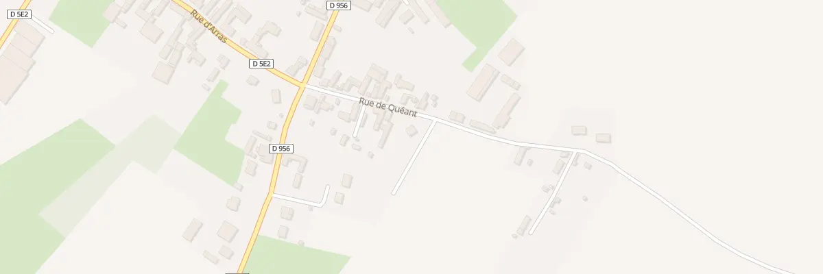 Plan du 13 Rue de Quéant à Bullecourt