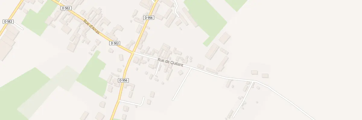 Plan du 14 Rue de Quéant à Bullecourt