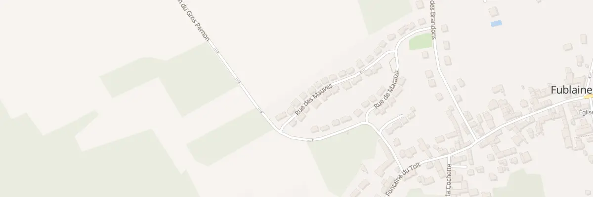 Plan du 8 Rue des Mauves à Fublaines