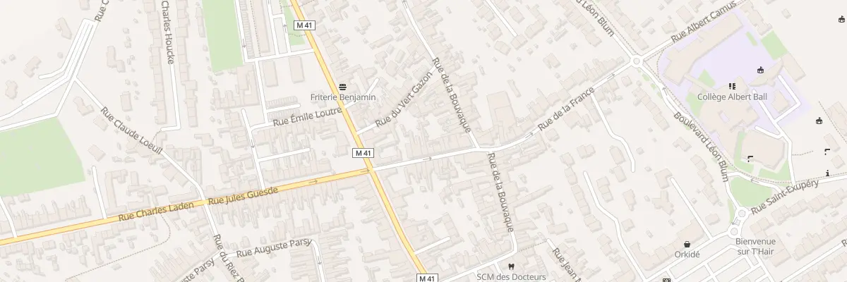 Plan du 5 Rue de la France à Annœullin
