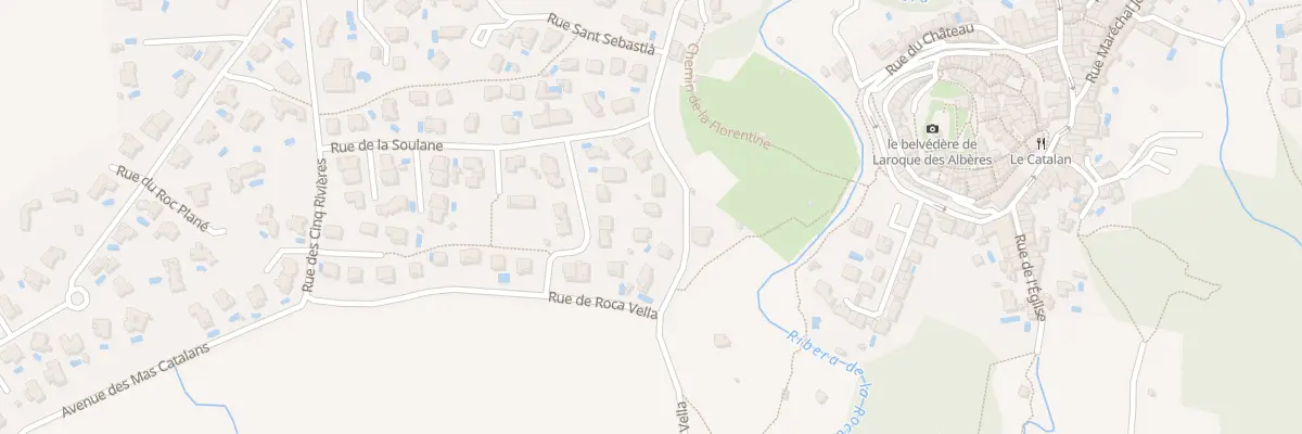 Plan du 52 Rue de Roca Vella à Laroque-des-Albères
