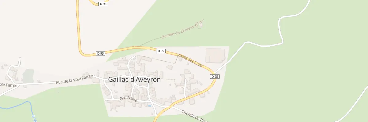 Plan du 5082 Gaillac à Gaillac-d’Aveyron