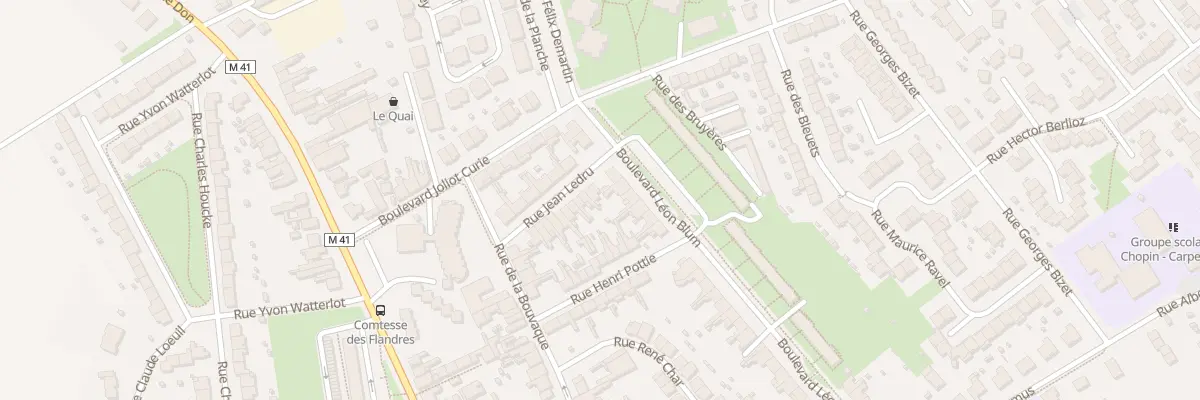 Plan du 20 Rue Jean Ledru à Annœullin