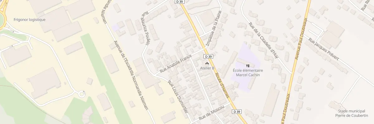 Plan du 75 Rue Lénine à Montigny-en-Gohelle