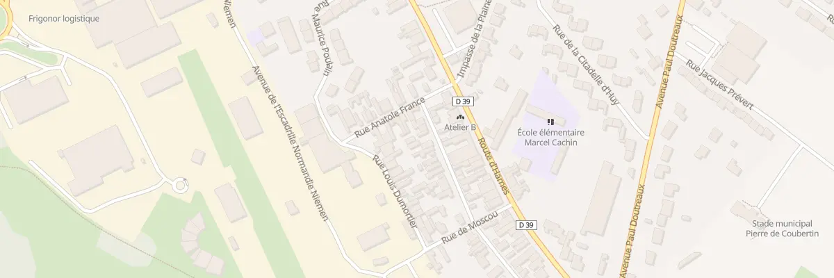 Plan du 67 Rue Lénine à Montigny-en-Gohelle