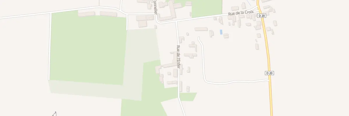 Plan du 6 Rue de l’Enfer à Haplincourt