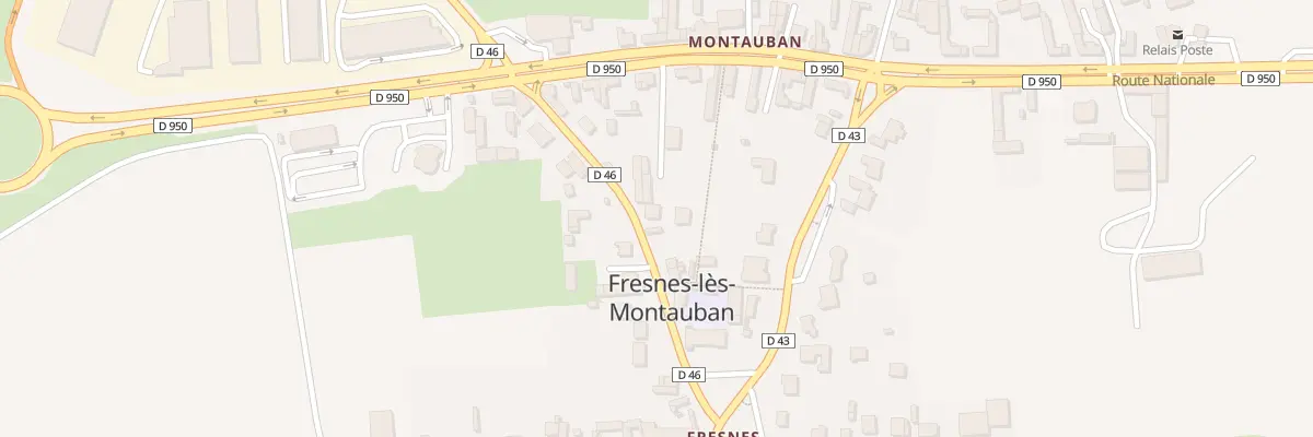 Plan du 7 Rue de l’Eglise à Fresnes-lès-Montauban