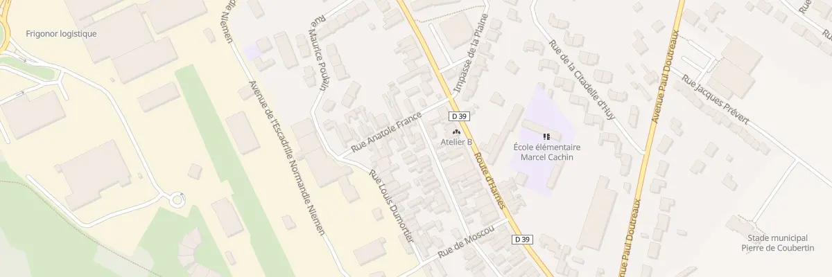 Plan du 71 Rue Lénine à Montigny-en-Gohelle