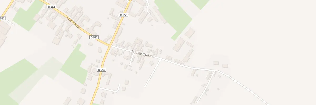 Plan du 16 Rue de Quéant à Bullecourt