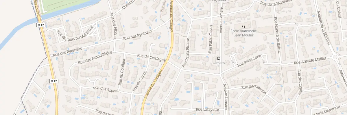 Plan du 2 Rue Charles Peguy à Bompas