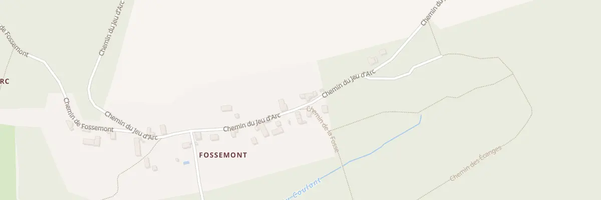 Plan du 21 Che du Jeu d’Arc à Morienval