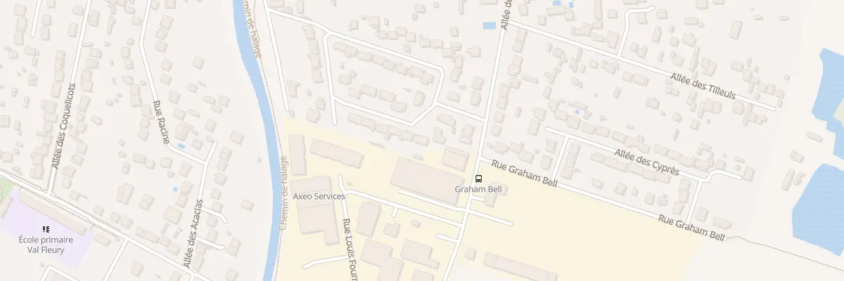 Plan du 51 Rue Pierre Mendès France à Meaux
