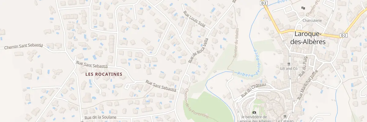 Plan du 30 Rue de Roca Vella à Laroque-des-Albères