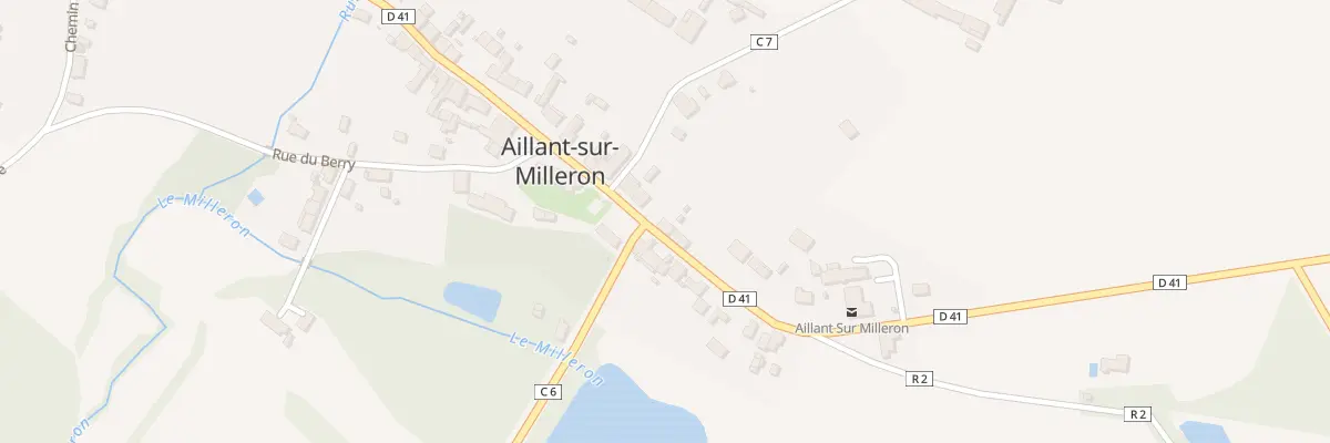 Plan du 14 Le Bourg à Aillant-sur-Milleron