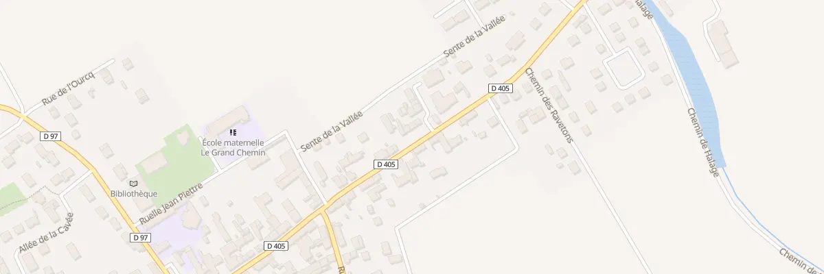 Plan du 97A Rue Victor Clairet à Varreddes