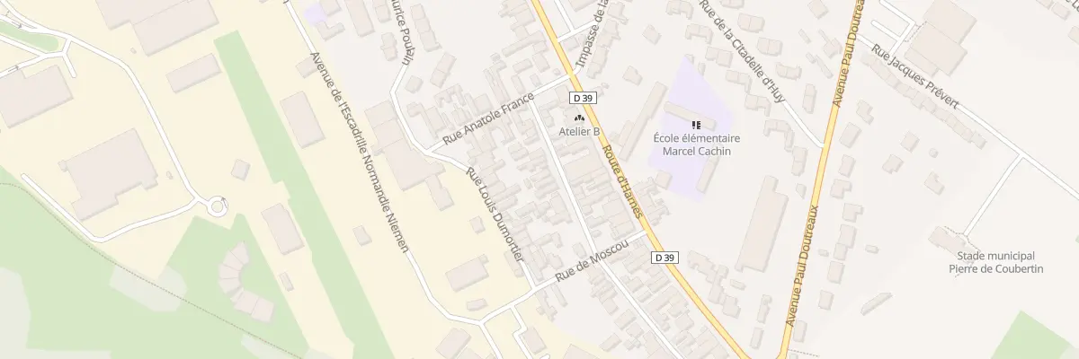 Plan du 61 Rue Lénine à Montigny-en-Gohelle