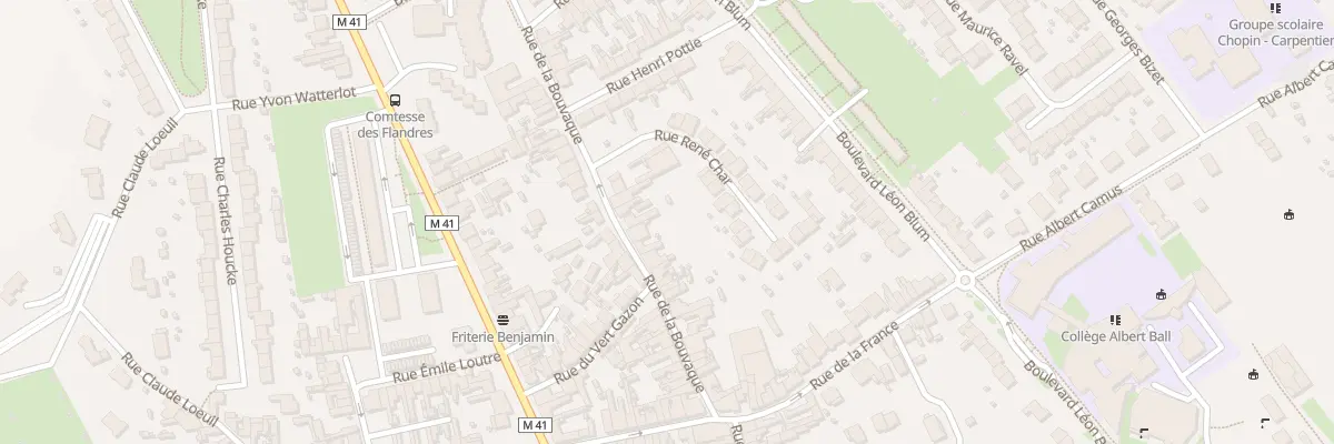 Plan du 80 Rue de la Bouvaque à Annœullin