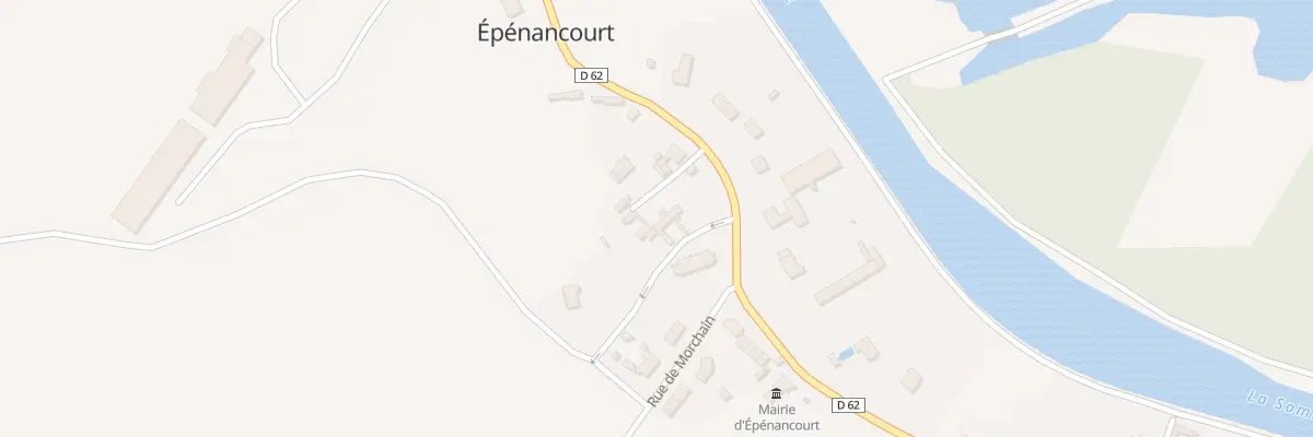 Plan du 4 Rue de l’Eglise à Épénancourt