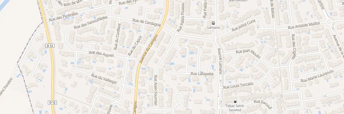 Plan du 6 Rue Alain Fournier à Bompas