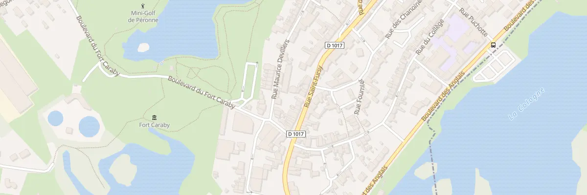 Plan du 96 Rue Saint Fursy à Péronne