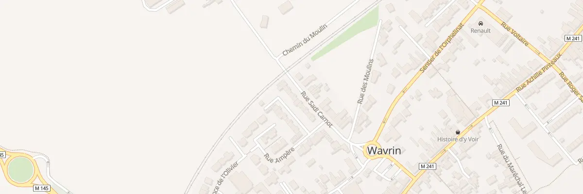 Plan du 87 Rue Sadi Carnot à Wavrin