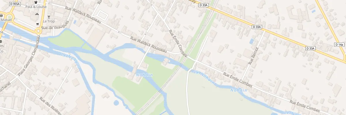 Plan du 46 Rue Waldeck Rousseau à Cosne-Cours-sur-Loire