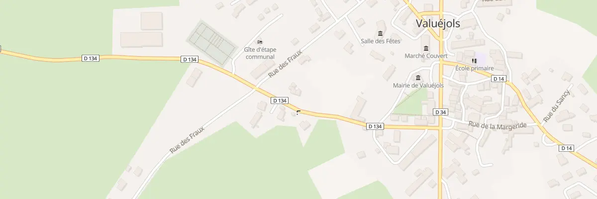 Plan du 5068 Le Bourg à Valuéjols
