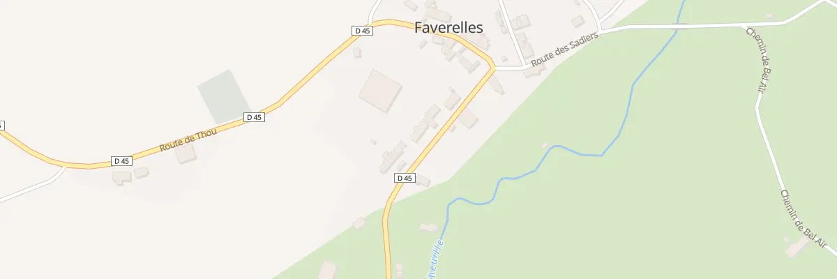 Plan du 16 Rte de Cosne à Faverelles