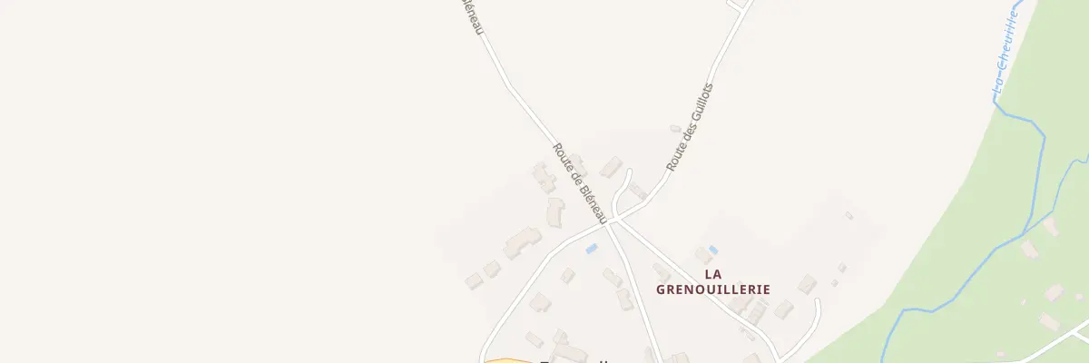 Plan du 15 Rte de Bleneau à Faverelles